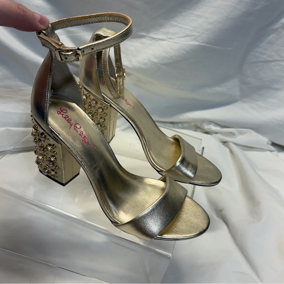Lilly Pulitzer Shoes - Lilly Pulitizer Amber Lynn Embellished Sandal